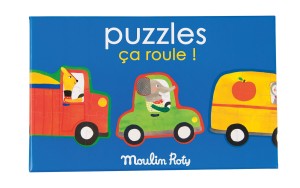 MOULIN ROTY - Zestawy czterech puzzli - 32 części 