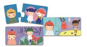 DJECO -  Puzzle duo EMOCJE