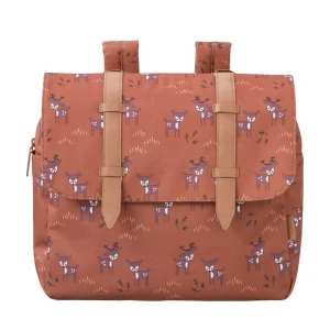 FRESK - Tornister NEW Jelonek Amber brown