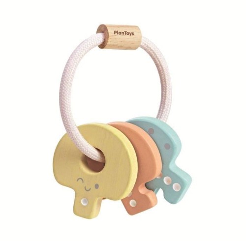Plan_Toys_Pastelowa_grzechotka_klucze
