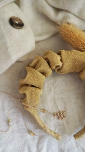 LIGHTBLUE - opaska złota